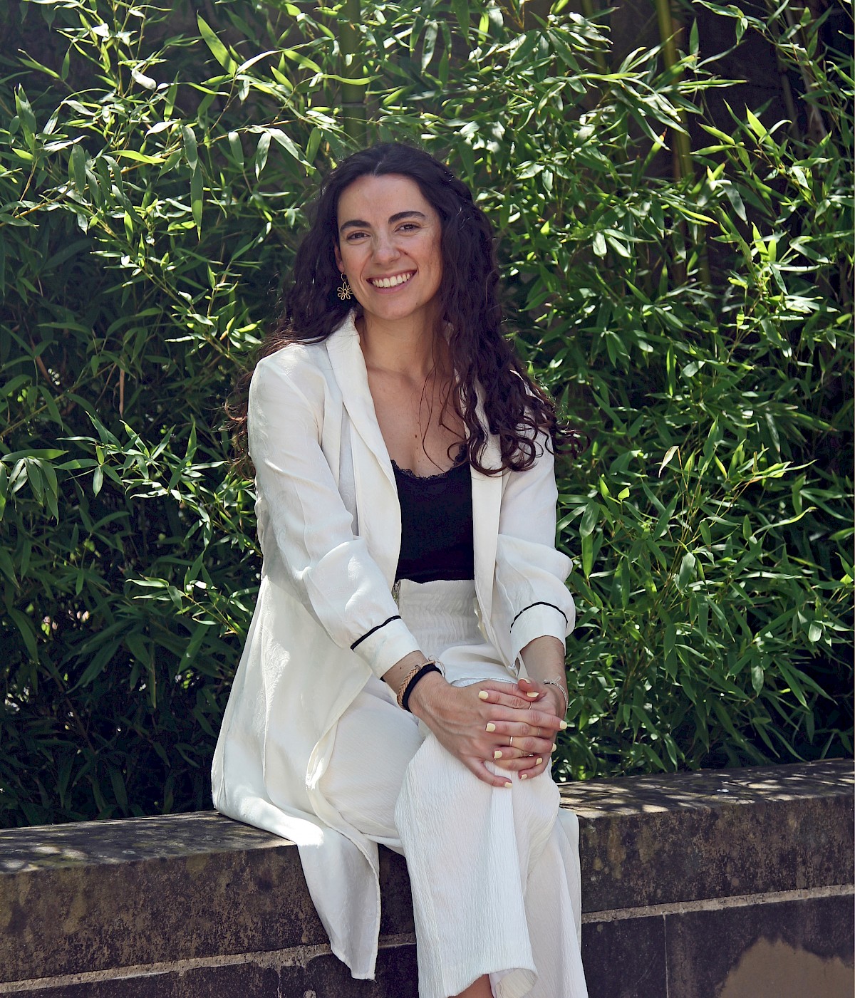 Retrato de una mujer sonriente