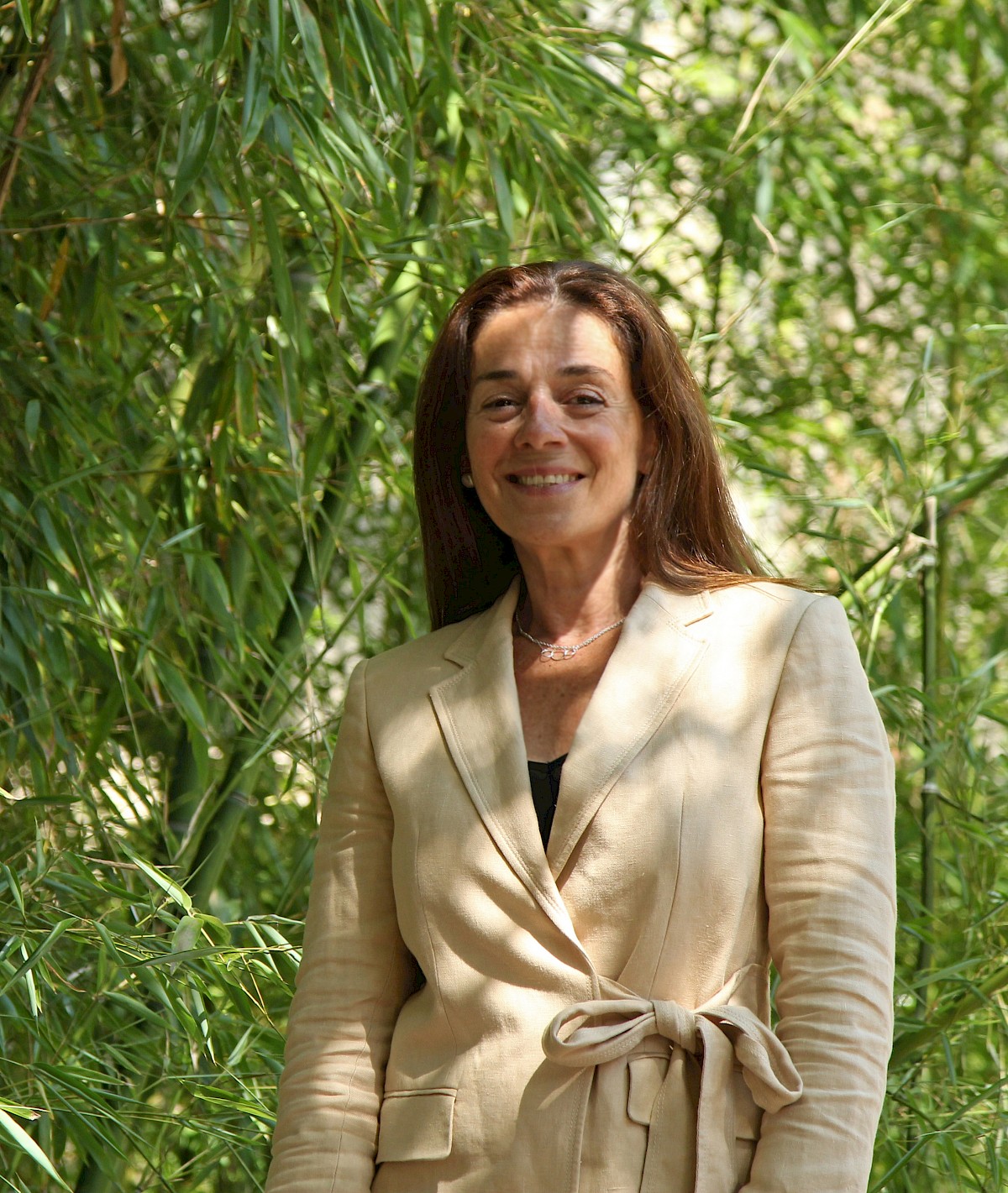 Retrato de una mujer sonriente